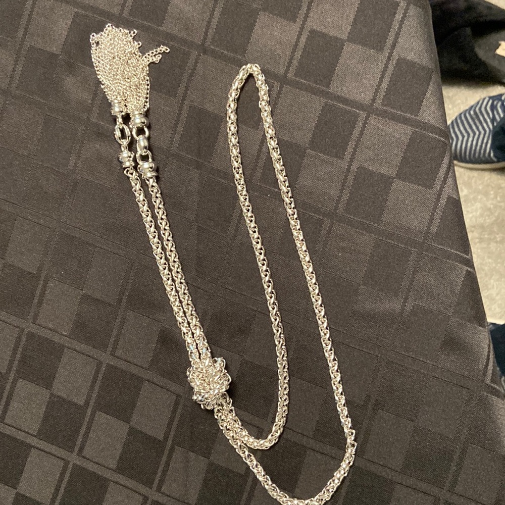Belt or necklace silver